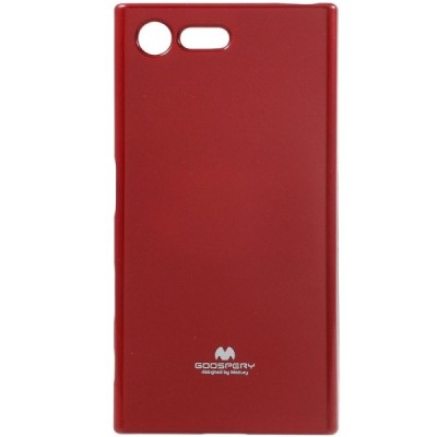 Sony Xperia X Compact (F5321) Mercury sarkans cieta silikona (TPU) futrālis / Vacins.lv
