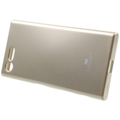 Sony Xperia X Compact (F5321) Mercury zelta cieta silikona (TPU) futrālis / Vacins.lv