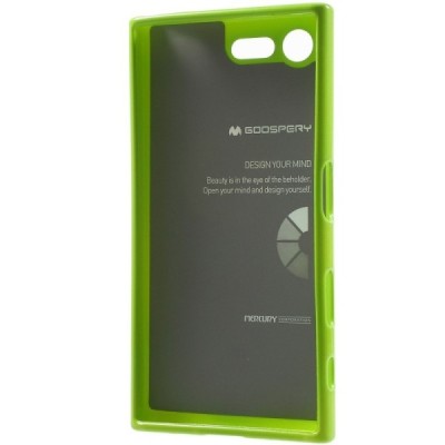 Sony Xperia X Compact (F5321) žalias Mercury kieto silikono (TPU) dėklas / Priedai.lt