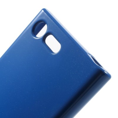 Sony Xperia X Compact (F5321) Mercury tumši zils cieta silikona (TPU) futrālis / Vacins.lv