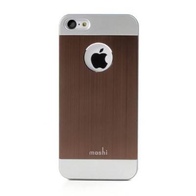 „Moshi“ iGlaze Armour brūns un sudrabs Apple iPhone 5C apvalks / Vacins.lv