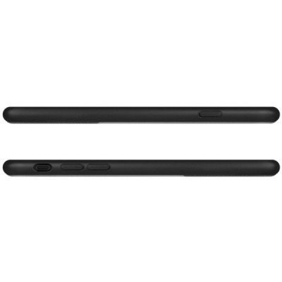 Apple iPhone 7 (iPhone 8) Nillkin Lensen prabangus juodas dėklas (dėkliukas) / Priedai.lt