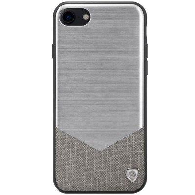 Apple iPhone 7 (iPhone 8) greznais Nillkin Lensen sudrabs maciņš / Vacins.lv