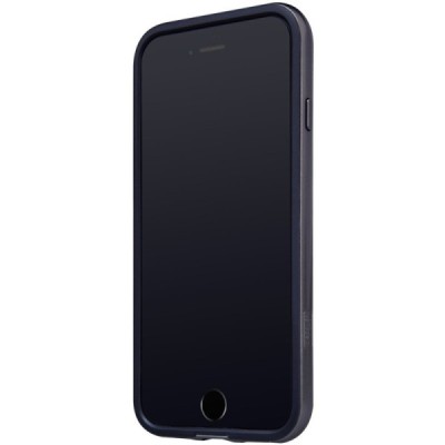 Nillkin Youth Kickstand pastiprinātas aizsardzības melns apmales melnā krāsā Apple iPhone 7 (iPhone 8) apvalks / Vacins.lv