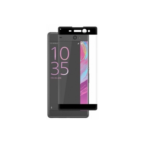 „3D Rewan“ Tempered Glass ekrāna aizsargstikls 0.26 mm - melns (Xperia XA Ultra)