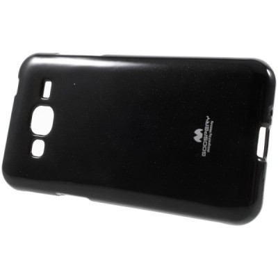 Samsung Galaxy J3 2016 (J310) juodas Mercury kieto silikono (TPU) dėklas / Priedai.lt