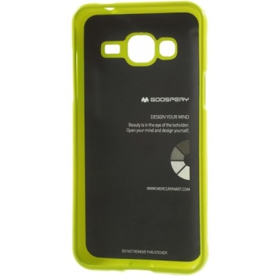 Samsung Galaxy J3 2016 (J310) žalias Mercury kieto silikono (TPU) dėklas / Priedai.lt