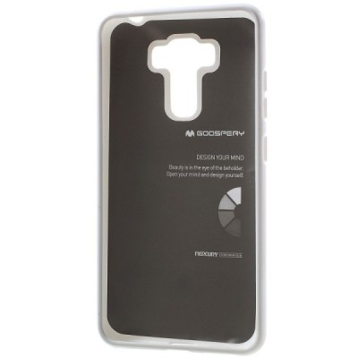 Asus Zenfone 3 Laser (ZC551KL) Mercury balts cieta silikona (TPU) futrālis / Vacins.lv