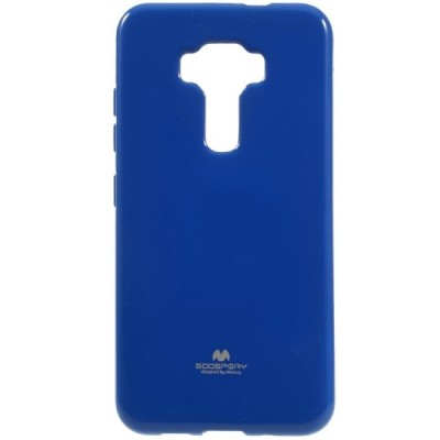 Asus Zenfone 3 5.2 (ZE520KL) Mercury tumši zils cieta silikona (TPU) futrālis / Vacins.lv