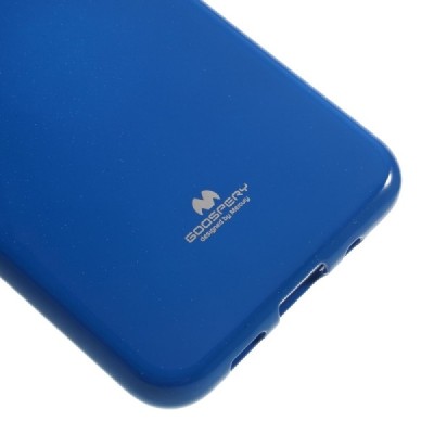 Asus Zenfone 3 5.2 (ZE520KL) Mercury tumši zils cieta silikona (TPU) futrālis / Vacins.lv