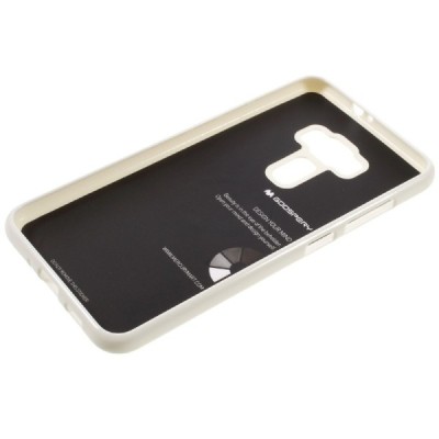 Asus Zenfone 3 5.5 (ZE552KL) baltas Mercury kieto silikono (TPU) dėklas / Priedai.lt