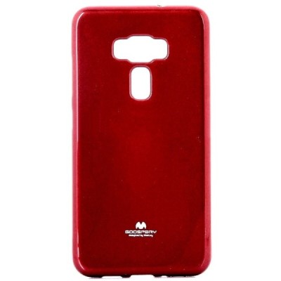 Asus Zenfone 3 5.5 (ZE552KL) Mercury sarkans cieta silikona (TPU) futrālis / Vacins.lv