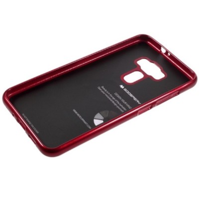 Asus Zenfone 3 5.5 (ZE552KL) Mercury sarkans cieta silikona (TPU) futrālis / Vacins.lv