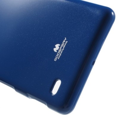 Sony Xperia C4 (E5303, E5306, E5353) Mercury tumši zils cieta silikona (TPU) futrālis / Vacins.lv