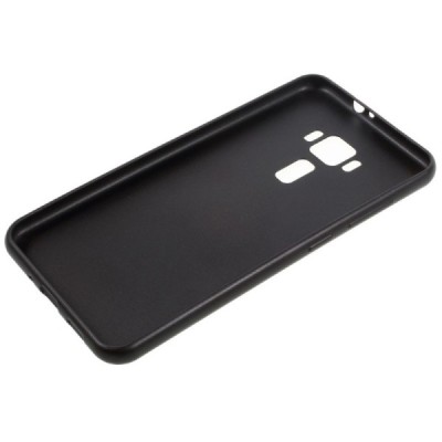Asus Zenfone 3 5.5 (ZE552KL) cieta silikona (TPU) melns apvalks / vacins.lv