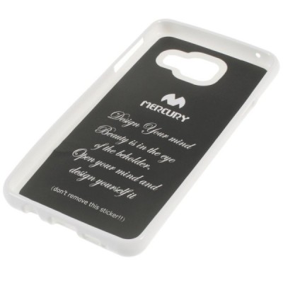Samsung Galaxy A3 (2016) Mercury balts cieta silikona (TPU) apvalks / vacins.lv