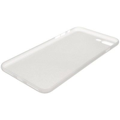 Ploniausias pasaulyje plastikinis skaidrus Apple iPhone 7 Plus (iPhone 8 Plus) pilkas dėklas - nugarėlė / Priedai.lt