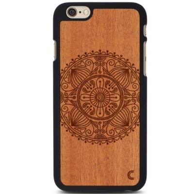 Apple iPhone 6s „Crafted Cover“ Mandala dabīga koka telefona apvalks / Vacins.lv
