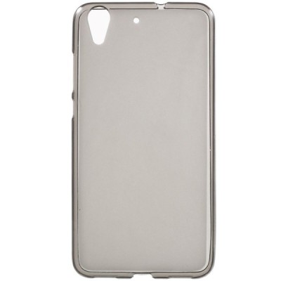 Huawei Y6 II cieta silikona (TPU) dzidrs pelēks apvalks / Vacins.lv