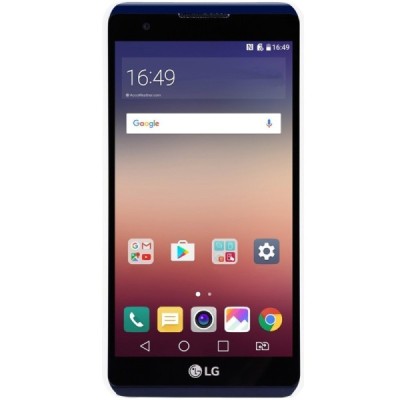 LG X Power (K220DS) Nillkin Frosted Shield baltas plastikinis dėklas + apsauginė ekrano plėvelė / Priedai.lt