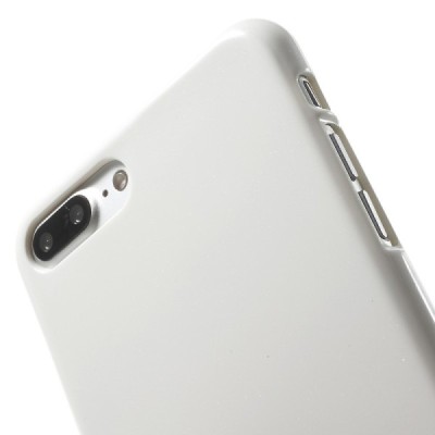 Apple iPhone 7 Plus (iPhone 8 Plus) Mercury balts cieta silikona (TPU) apvalks / vacins.lv