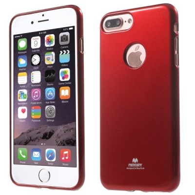Apple iPhone 7 Plus (iPhone 8 Plus) Mercury sarkans cieta silikona (TPU) apvalks / vacins.lv