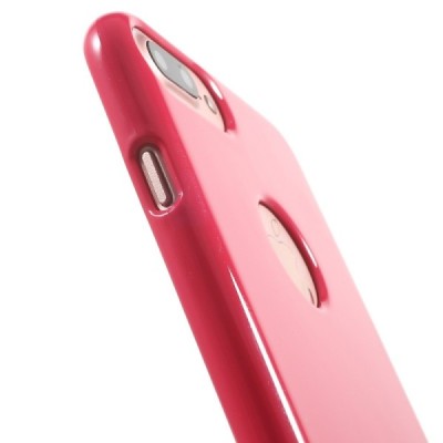 Apple iPhone 7 Plus (iPhone 8 Plus) Mercury tamsiai rožinis kieto silikono TPU dėklas - nugarėlė / Priedai.lt