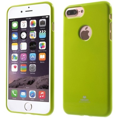 Apple iPhone 7 Plus (iPhone 8 Plus) Mercury zaļš cieta silikona (TPU) apvalks / Vacins.lv
