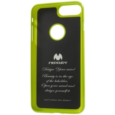 Apple iPhone 7 Plus (iPhone 8 Plus) Mercury zaļš cieta silikona (TPU) apvalks / Vacins.lv