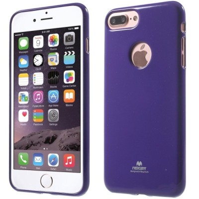 Apple iPhone 7 Plus (iPhone 8 Plus) Mercury violetinis kieto silikono TPU dėklas - nugarėlė / Priedai.lt