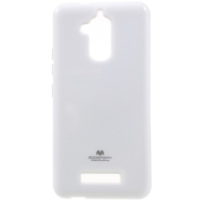 Asus Zenfone 3 Max (ZC520TL) baltas Mercury kieto silikono (TPU) dėklas / Priedai.lt
