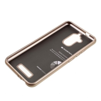 Asus Zenfone 3 Max (ZC520TL) Mercury zelta cieta silikona (TPU) futrālis / Vacins.lv