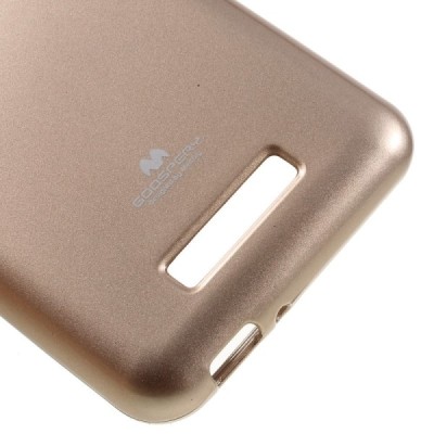 Asus Zenfone 3 Max (ZC520TL) Mercury zelta cieta silikona (TPU) futrālis / Vacins.lv