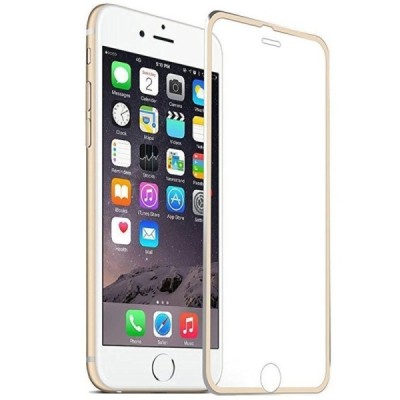 Apple iPhone 7 ir Apple iPhone 8 „Hat-Prince“ 9H Tempered Glass sustiprintos apsaugos auksinis pilnai dengiantis apsauginis ekra