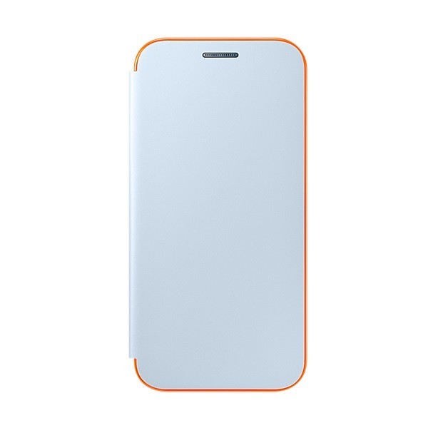 „Samsung“ Neon Flip Cover atvērams maciņš - gaiši zils (Galaxy A3 2017)