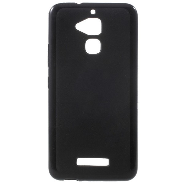 Cieta silikona (TPU) apvalks - melns (Zen fone 3 Max)
