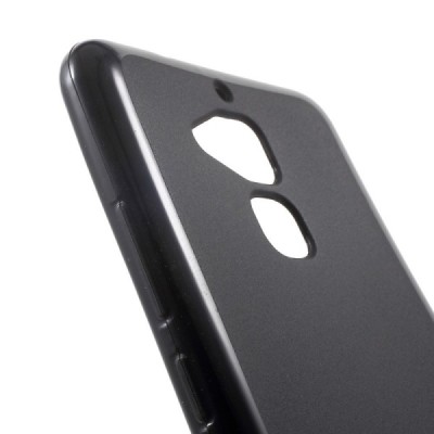 Asus Zenfone 3 Max (ZC520TL) cieta silikona (TPU) melns apvalks / vacins.lv