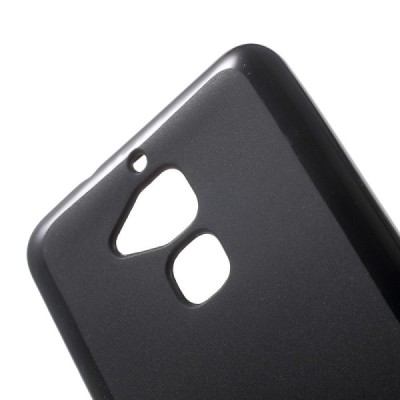 Asus Zenfone 3 Max (ZC520TL) cieta silikona (TPU) melns apvalks / vacins.lv