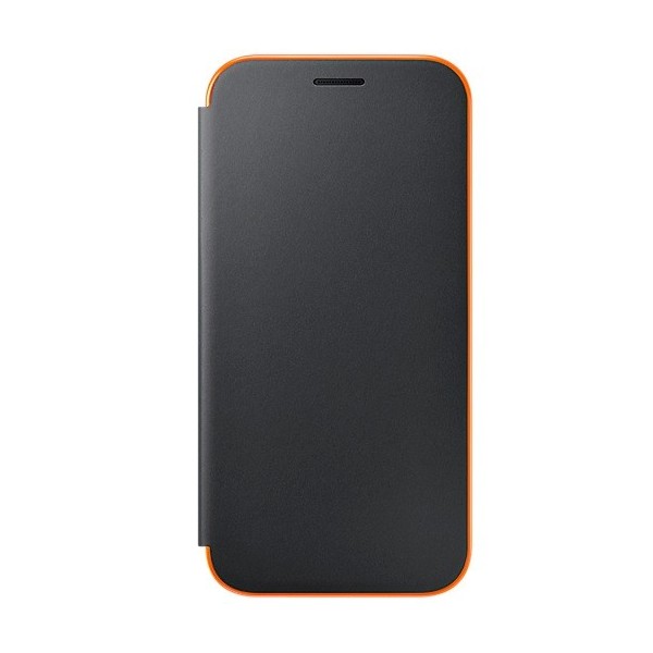 „Samsung“ Neon Flip Cover atverčiamas dėklas - juodas (Galaxy A5 2017)