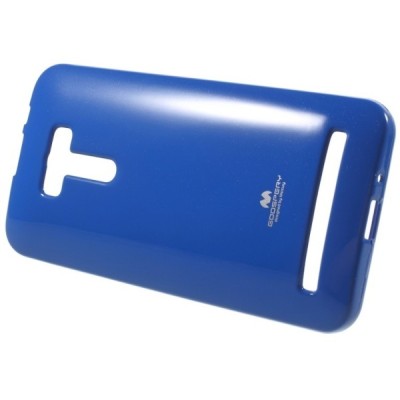 Asus Zenfone Selfie (ZD551KL) Mercury tumši zils cieta silikona (TPU) futrālis / Vacins.lv
