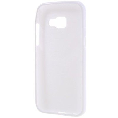 Samsung Galaxy A3 (2017) A320 kieto silikono TPU baltas dėklas - nugarėlė / Priedai.lt