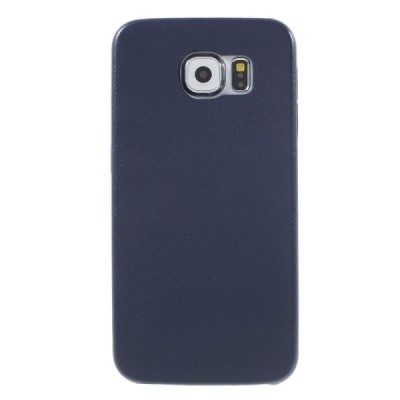 Slim Leather Samsung Galaxy S6 G920F tumši zils ādas apvalks / Vacins.lv