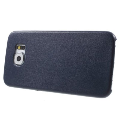 Slim Leather Samsung Galaxy S6 G920F tumši zils ādas apvalks / Vacins.lv