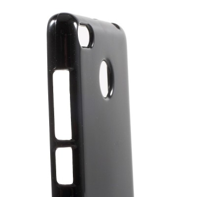 Xiaomi Redmi 3s Mercury juodas kieto silikono TPU dėklas - nugarėlė / Priedai.lt