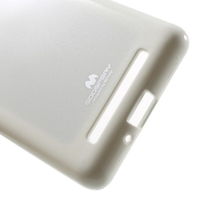 Xiaomi Redmi 3s Mercury baltas kieto silikono TPU dėklas - nugarėlė / Priedai.lt