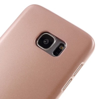 Samsung Galaxy S7 Edge (G935) Mercury rozā zelts cieta silikona (TPU) apvalks / Vacins.lv