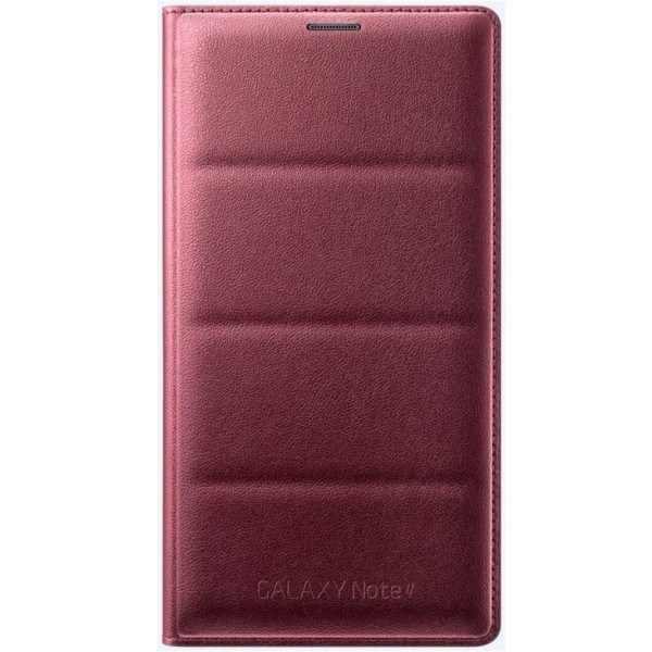 „Samsung“ Flip Wallet atvērams maciņš - bordo (Galaxy Note 4)