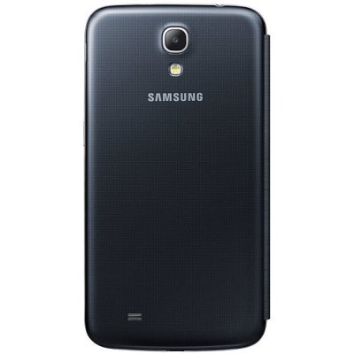 Samsung Galaxy Galaxy Mega 6.3 Flip Cover atverčiamas juodas dėklas / Priedai.lt