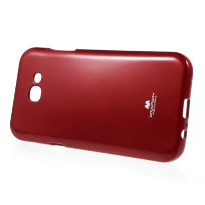 Samsung Galaxy A3 2017 (A320) Mercury raudonas kieto silikono TPU dėklas - nugarėlė / Priedai.lt