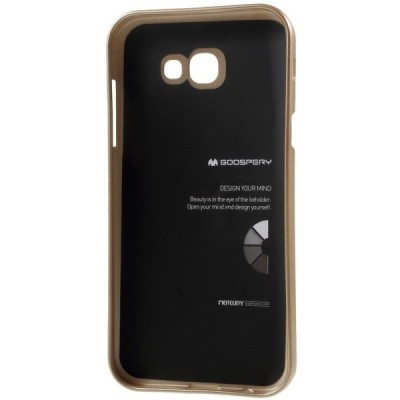 Samsung Galaxy A3 2017 (A320) Mercury zelta cieta silikona (TPU) apvalks / vacins.lv